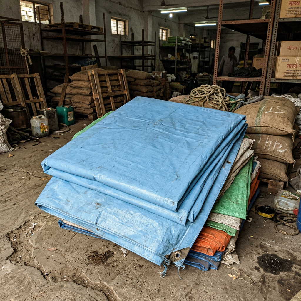 PE Tarpaulins — Light-duty polyethylene tarps for domestic and temporary use.