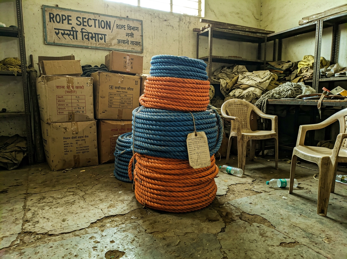 PP Ropes — UV-treated polypropylene rope, 3-strand & braided, 3 mm to 24 mm.
