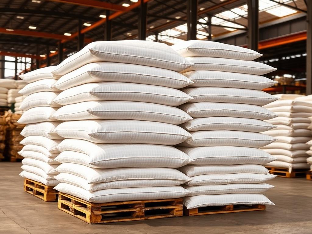 PP Woven Bags — Workhorse polypropylene sacks for grain, feed, fertiliser, chemicals & minerals.